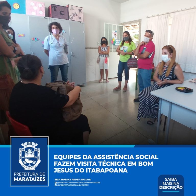 
			Equipes da Assistência Social fazem visita técnica em Bom Jesus-RJ        