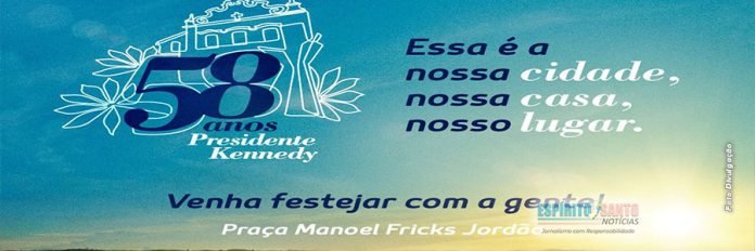 Presidente Kennedy/ES celebra 58 anos de emancipação com programação gastronômica e esportiva