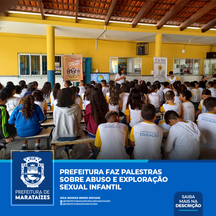 Prefeitura faz palestras sobre abuso e exploração sexual infantil