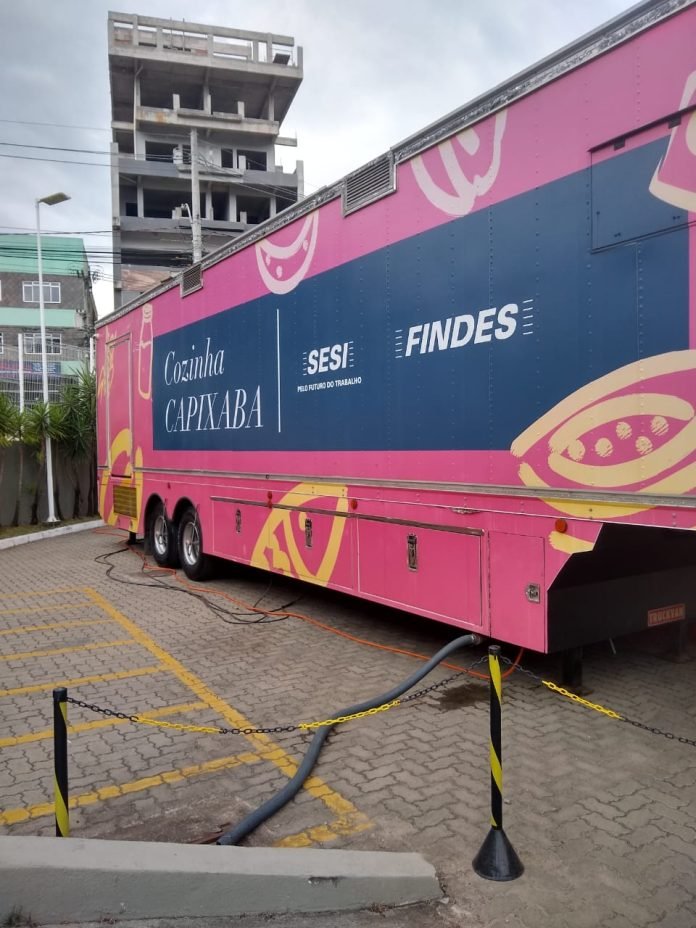 Carretas do SENAI já estão em Marataízes e podem ser visitadas na próxima semana
