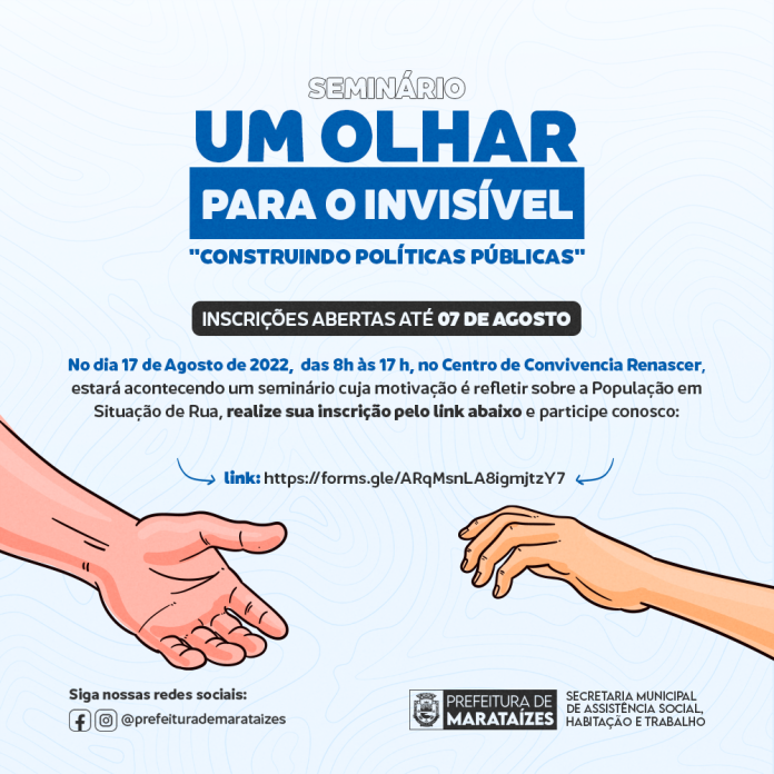 Seminário Um Olhar Para o Invisível - 