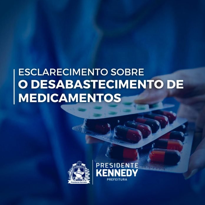 Você sabia por que alguns medicamentos estão em falta? – Notícias Prefeitura de Kennedy