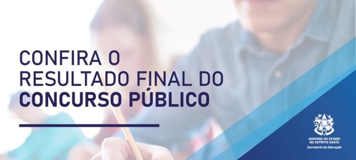 Sedu divulga resultado do concurso público para professor e agente de Suporte Educacional