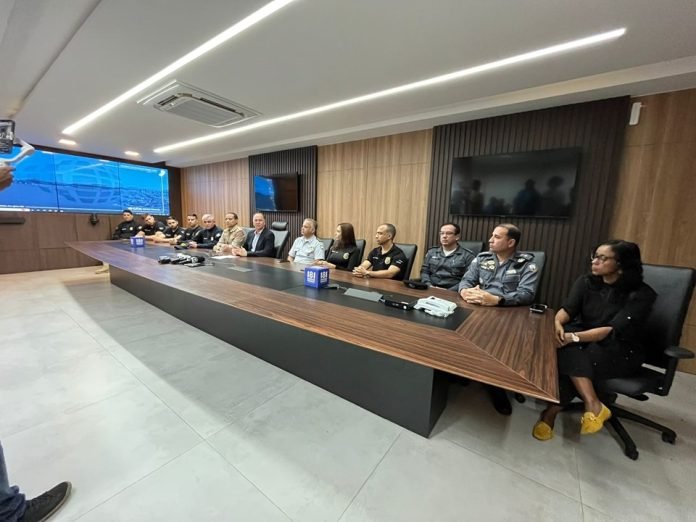 Sesp e Forças de Segurança repassam detalhes da investigação sobre Sesp e Forças de Segurança repassam detalhes da investigação sobre atentados em escolas de Aracruz