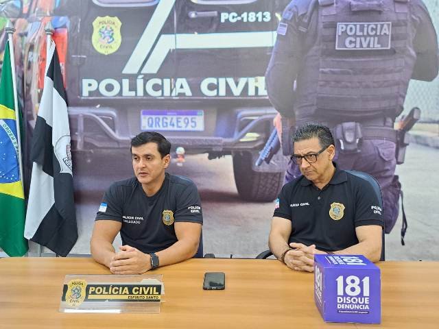 DHPP prende casal de agiotas por homicídio na Serra