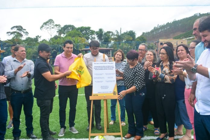 Estado inaugura equipamentos de Assistência Social e Campo Bom de Bola em Ibatiba