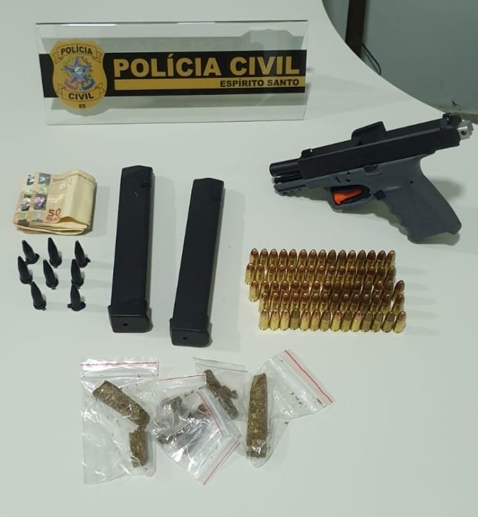 Polícia Civil prende homem e apreende drogas em Guarapari