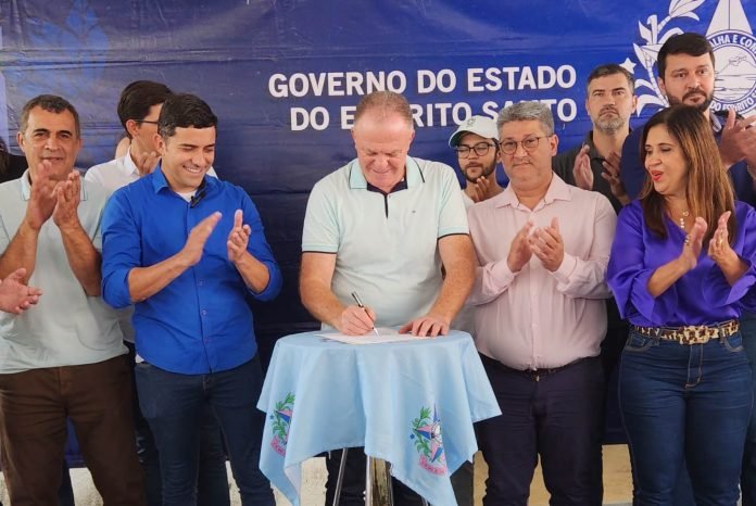 Governador autoriza início de obras do Caminhos do Campo em Governador autoriza início de obras do Caminhos do Campo em São Gabriel da Palha