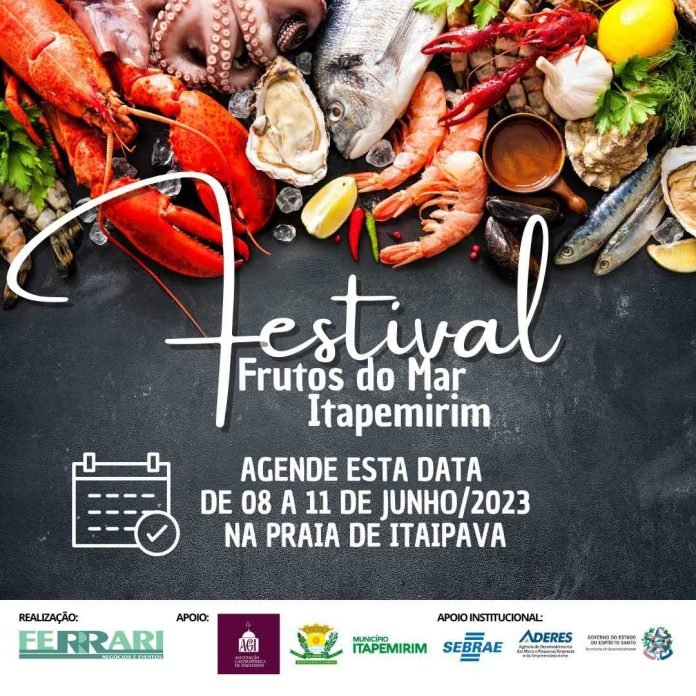 VEM AÍ: FESTIVAL DE FRUTOS DO MAR DE ITAPEMIRIM