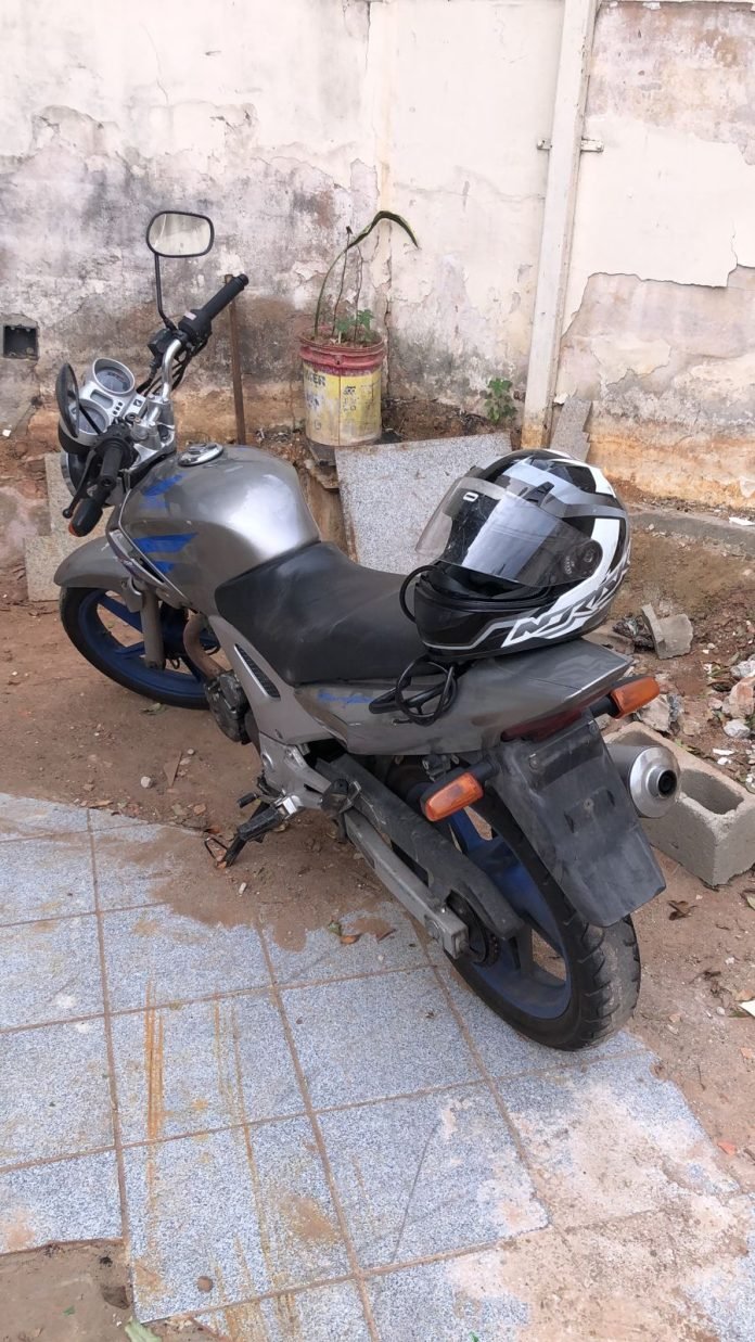 Polícia recupera motocicleta furtada em Vila Velha