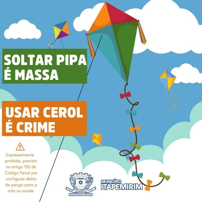 SOLTAR PIPA É MASSA! USAR CEROL É CRIME.