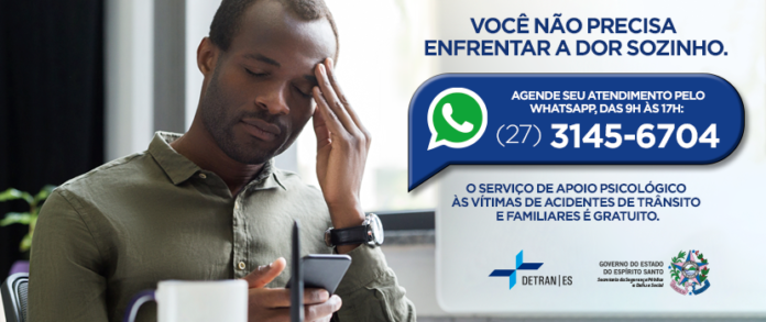 Detran|ES oferece atendimento psicológico gratuito a familiares e vítimas de acidentes