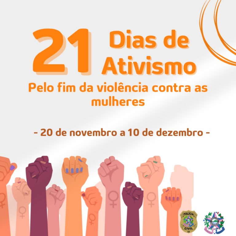 PCES participa da jornada '21 Dias de Ativismo' e ao movimento ‘Laço Branco’