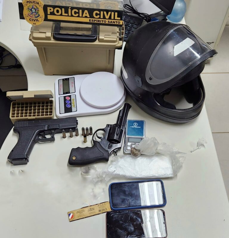 Polícia Civil prende dois investigados por crime de homicídio em Barra de São Francisco