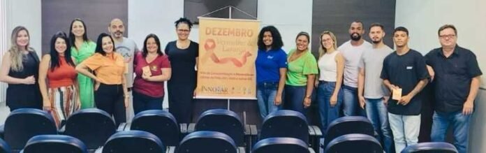 SERVIDORES PARTICIPAM DE CONSCIENTIZAÇÃO SOBRE O CÂNCER DE PELE E A AIDS