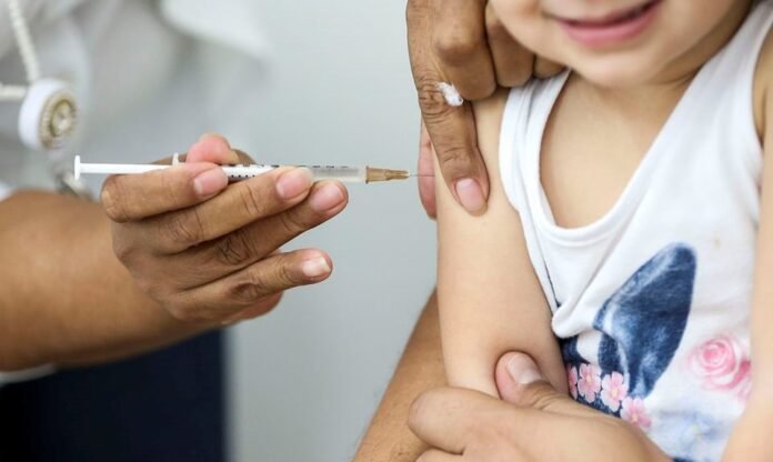 Estado tem aumento de cobertura em vacinas de rotina do calendário da criança