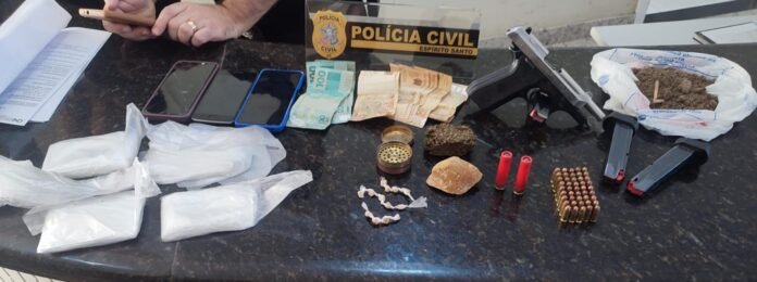 Suspeito de executar casal em Sooretama é preso em Linhares