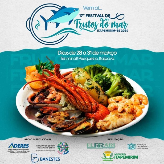 FESTIVAL DE FRUTOS DO MAR FAZ DE ITAPEMIRIM O MELHOR DESTINO DO FERIADÃO DA SEMANA SANTA