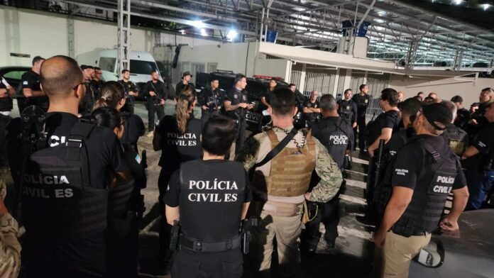 PCES deflagra Operação Coração Valente e prende nove pessoas