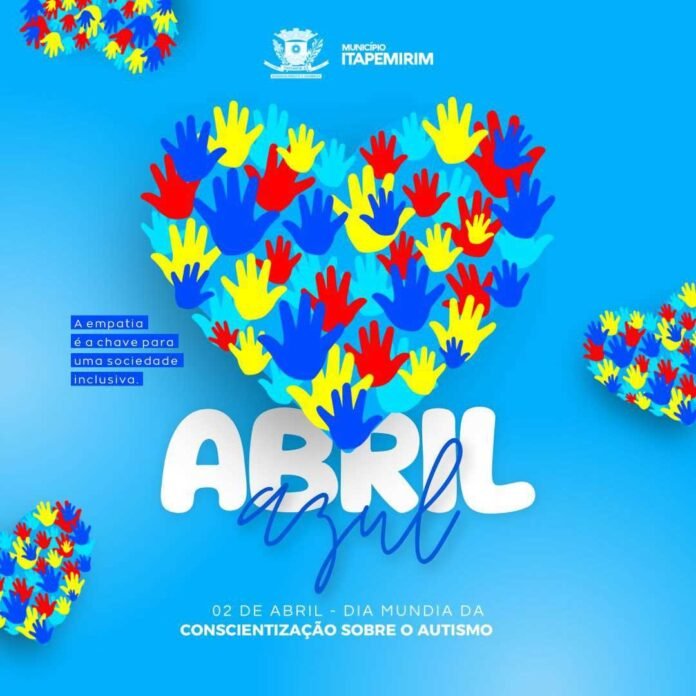 02 DE ABRIL! DIA MUNDIAL DA CONSCIENTIZAÇÃO DO AUTISMO!