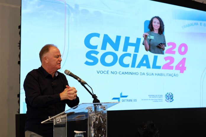 Governo do Estado lança 7.000 vagas no CNH Social 2024
