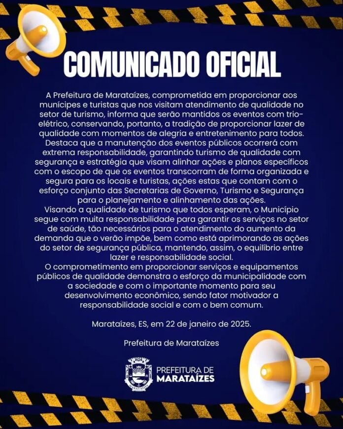COMUNICADO OFICIAL