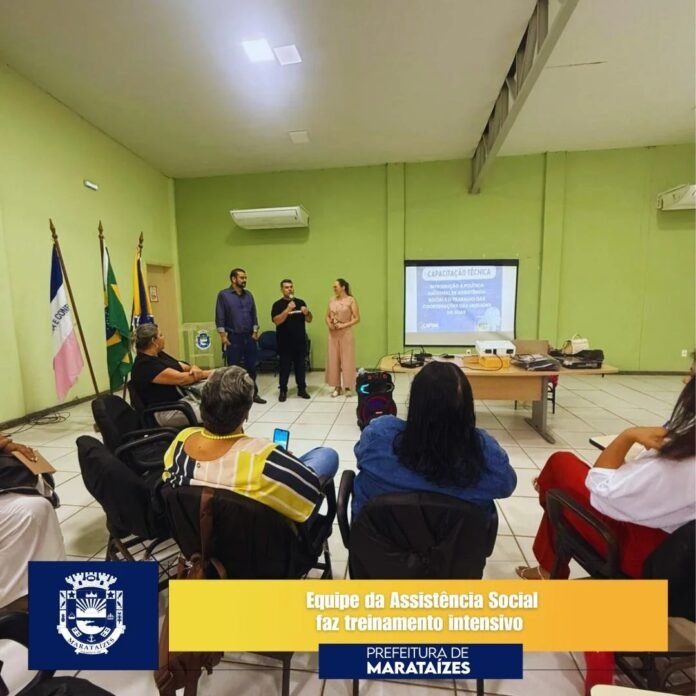Equipe da Assistência Social faz treinamento intensivo