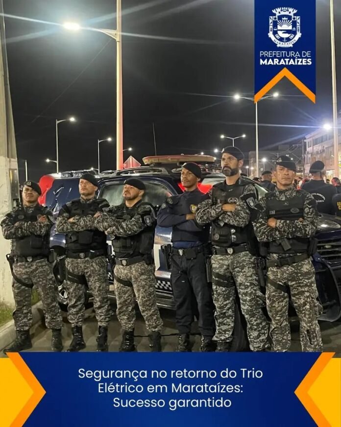 Segurança no retorno do Trio Elétrico em Marataízes: Sucesso  garantido