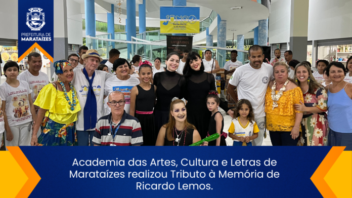 Academia das Artes, Cultura e Letras de Marataízes realizou Tributo à Memória de Ricardo Lemos.