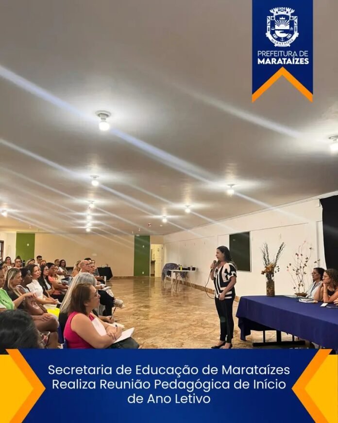 Secretaria de Educação de Marataízes Realiza Reunião Pedagógica de Início de Ano Letivo