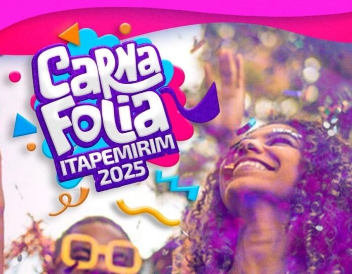 Itapemirim se prepara para um Carnaval inesquecível em 2025: Carnafolia promete agitar a cidade com música, alegria e diversão