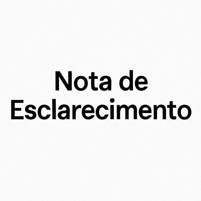 Nota de Esclarecimento – Secretaria Municipal de Educação - Prefeitura de Cachoeiro de Itapemirim