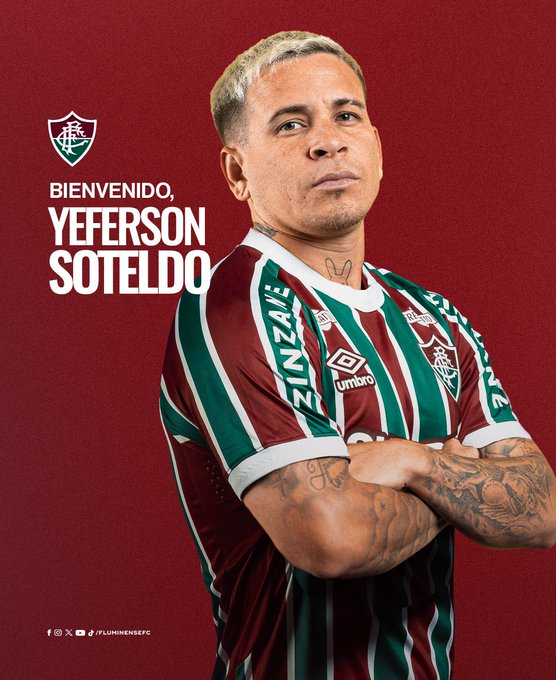 Torcida do Fluminense reage a contratação de Soteldo
