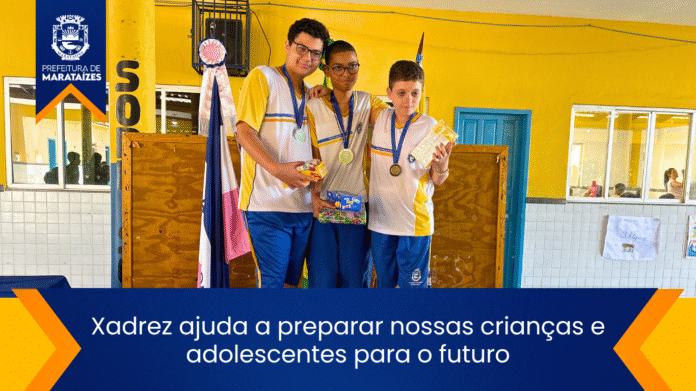 Xadrez ajuda a preparar nossas crianças e adolescentes para o futuro