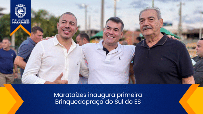 Marataízes inaugura primeira Brinquedopraça do Sul do ES