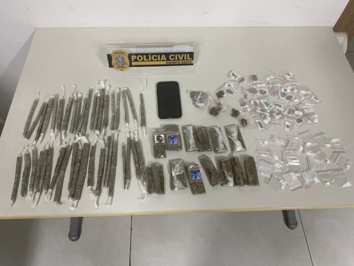 DHPP prende suspeito de tráfico de drogas em Vila Velha