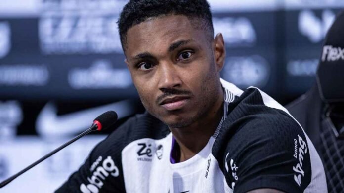 Vitinho, novo reforço do Corinthians. FOTO: Wanderson Oliveira.