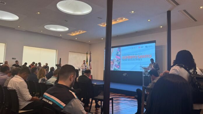 Notícia Anchieta participa de evento do Governo do Estado para fortalecimento da prevenção a desastres naturais - Prefeitura Municipal de Anchieta
