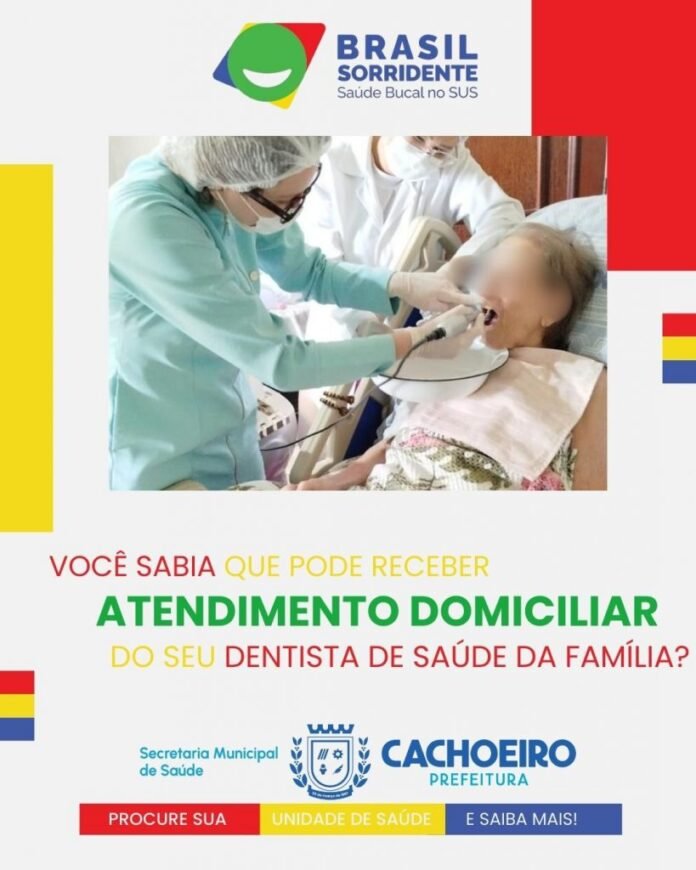 Prefeitura de Cachoeiro inicia atendimento odontológico domiciliar pelo Programa Brasil Sorridente - Prefeitura de Cachoeiro de Itapemirim