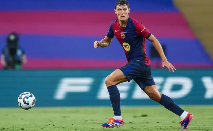 Christensen passa mal e não vai a treinamento do Barcelona