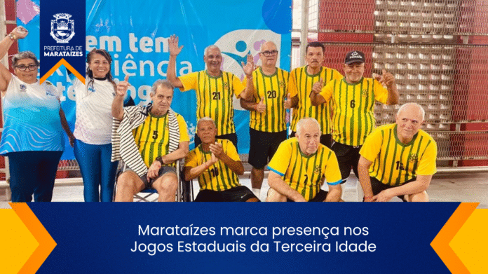 Marataízes marca presença nos Jogos Estaduais da Terceira Idade