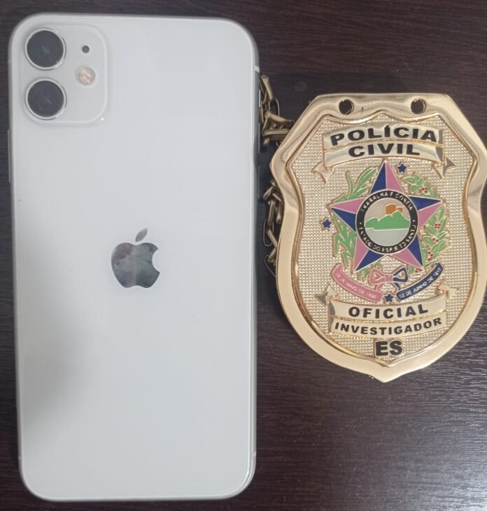 PCES recupera celular em Alto Rio Novo