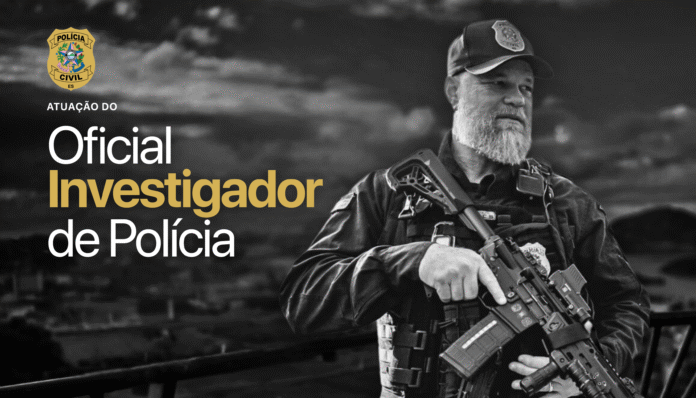 Onde o oficial investigador de polícia poderá atuar no Estado