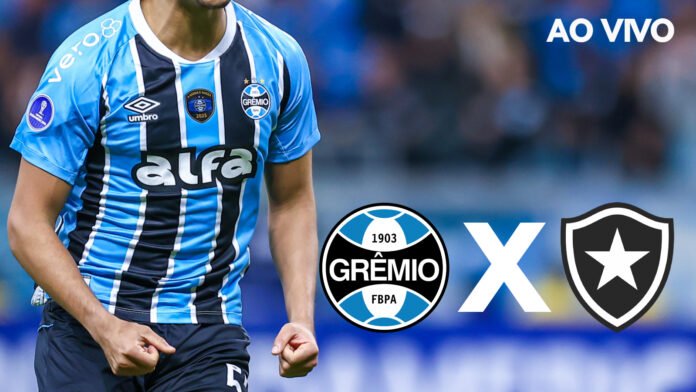 Onde assistir Grêmio x Botafogo ao vivo, horio e possível escalação