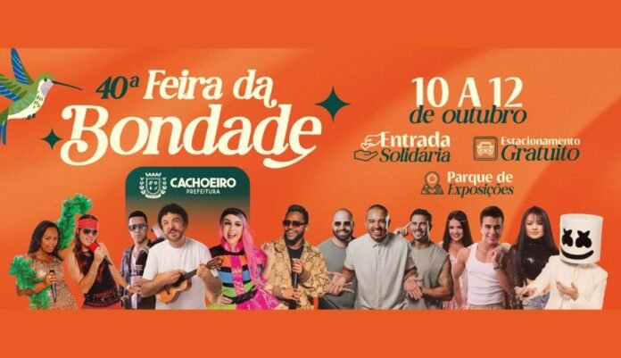 Feira da Bondade 2025 anuncia programação completa com grandes atrações nacionais e locais - Prefeitura de Cachoeiro de Itapemirim