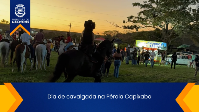 Dia de cavalgada na Pérola Capixaba