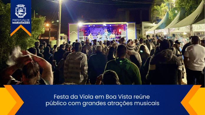 Festa da Viola em Boa Vista reúne público com grandes atrações musicais