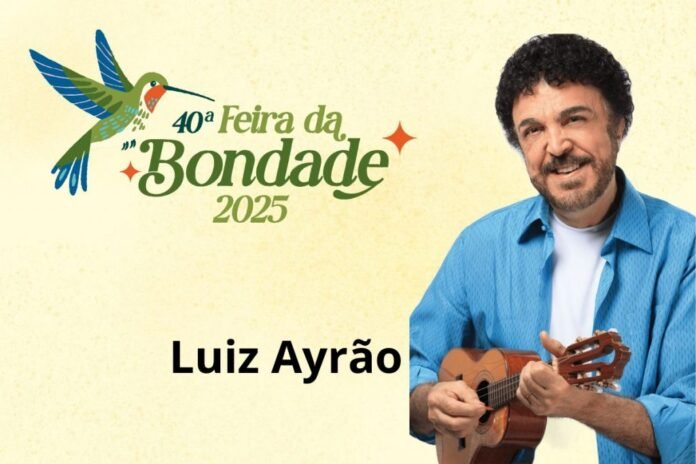 Luiz Ayrão é atração confirmada da Feira da Bondade no dia 10 de outubro - Prefeitura de Cachoeiro de Itapemirim