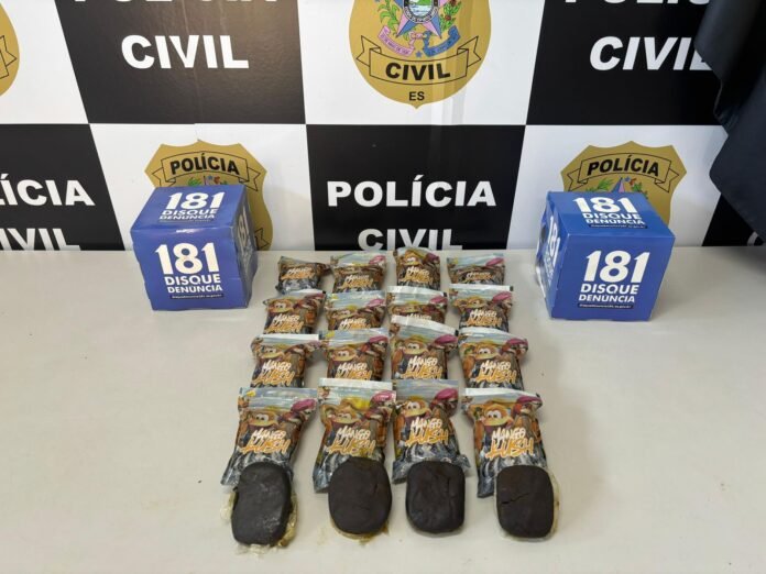Denarc prende homem por tráfico interestadual de drogas em Domingos Martins