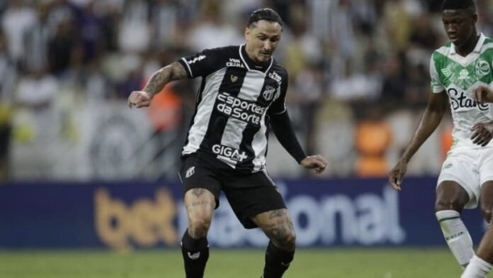 Vina faz reestreia discreta e com pouco ritmo de jogo pelo Ceará em derrota para o Juventude; veja números – Meu Vozão